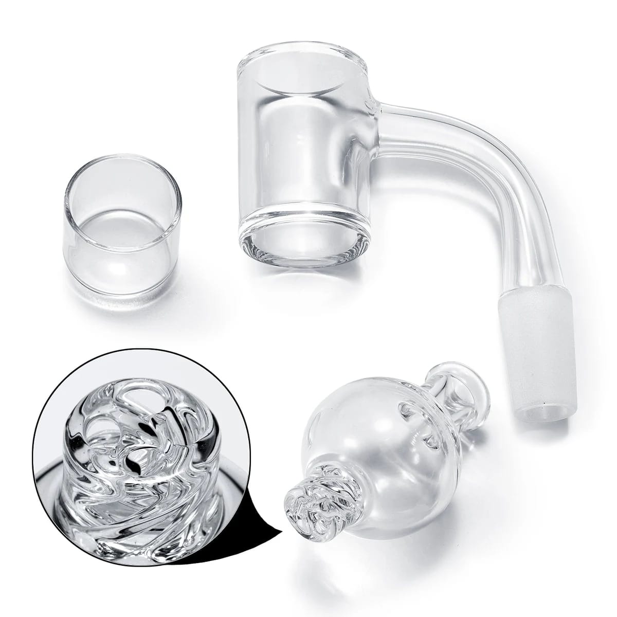 CrossingTech 25mm Banger Kit mit Spinner Carb Cap - Thumbnail 3